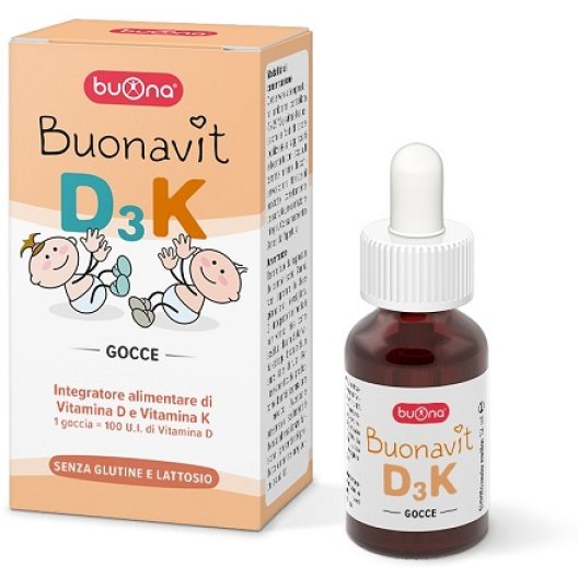 Buonavit D K Gocce Integratore Con Vitamina D E Vitamina K Ml